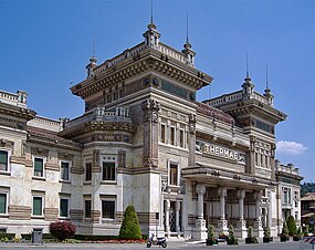 A estância termal Lorenzo Berzieri.