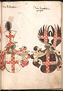 Wappen im Wernigeroder Wappenbuch, Ende 15. Jahrhundert