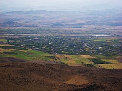 Overlooking the village of Yervandashat