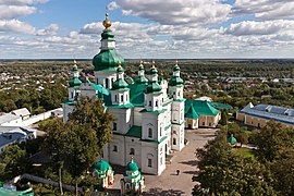 Iglesia y monasterio Tróitski (de la Trinidad) en Chernígov (1679)