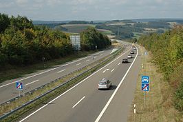 De A60 bij Prüm