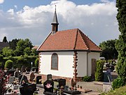 Chapelle votive du cimetière (1857).