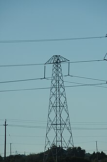 HVDC Vancouver Island pylon