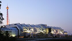 Das Internationale Congress Centrum mit Funkturm