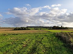 Paysage entre Boutonville et Gonrieux, dans le sud de la région.