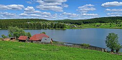 Пруд в посёлке Старый Бисер