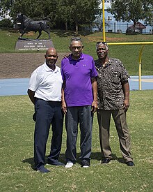 Tim Beamer and former teammates