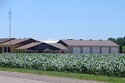 Municipal office & fire station in Rodney