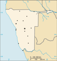 Windhoek: situs