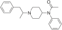 Chemical structure of α-methylacetylfentanyl.