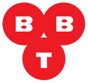 富山テレビの『BBT』ロゴ