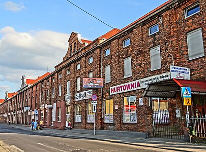 Facade Chocimska street