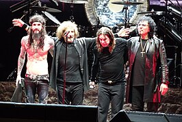 Black Sabbath na een optreden in Brazilië in 2013