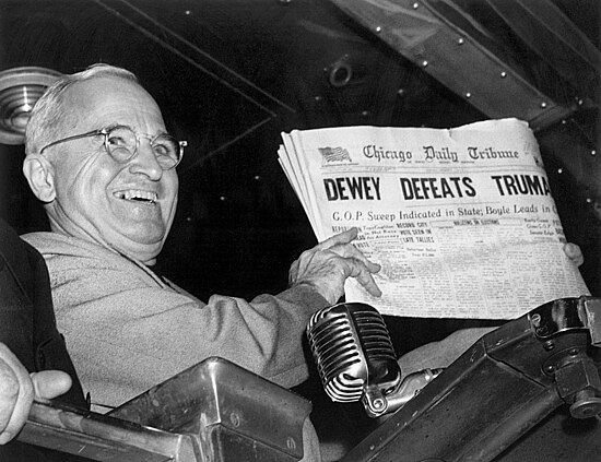 "Dewey Defeats Truman"