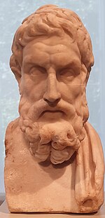 Bust of Epicurus