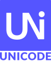 Neueres Logo von Unicode