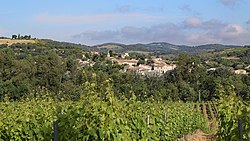 Skyline of Rouffiac-d'Aude