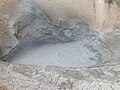 A mud pot in Yellowstone National Park, Wyoming