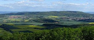 Hoher Habichtswald von Nordwesten (Großer Bärenberg)