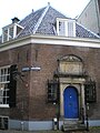 Kameren Maria van Pallaes op de hoek van de Agnietenstraat en de Nieuwegracht