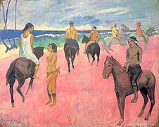 Cavaliers sur la plage (1902), Stavros Niarchos bilduma, Grezia.