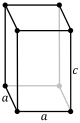 Tetragonal, enkel