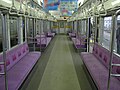 Inside of a refurbished car