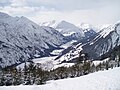 L'alta valle del Lech in inverno