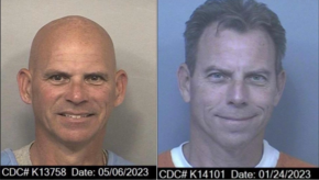 Mugshots of Lyle and Erik, two middle-aged white men.