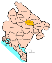 Mojkovac – Mappa