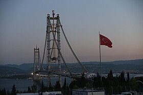 Le pont Osmangazi en juillet 2016.