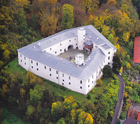 Schloss Ebelsberg, Luftaufnahme