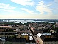 Blick vom Turm des Olympiastadions