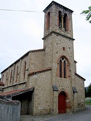 The church in Montégut-Plantaurel