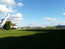 Photographie montrant l'aéroclub Louis-Blériot.