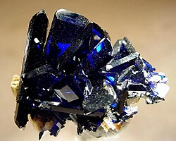 Azurite from Toussit