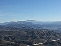 View of Cuyamaca Peak from North Fortuna Mountain in San Diego.