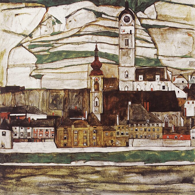 Stein an der Donau II, 1913