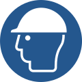 M014 – Wear head protection