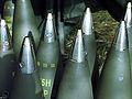 Fuzes fitted to M107 155 mm artillery shells, circa 2000