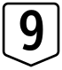 Route 9 shield