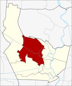 Amplasarea districtului în provincia Nonthaburi