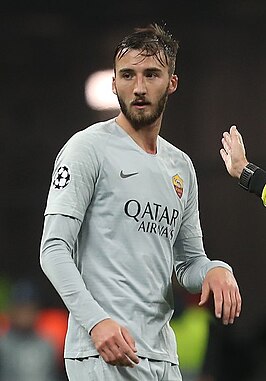 Cristante namens AS Roma in 2018.