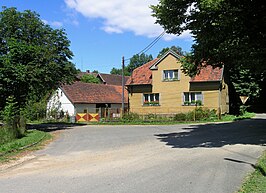 Huizen aan de noordzijde van het dorp (2010)