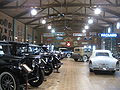 Panorama del salone centrale dell'Antique Car Museum