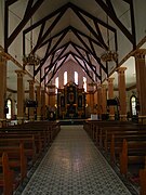 Church interior in 2013