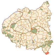 Périgny map.svg