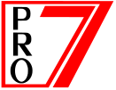 Logo von Pro7 ab Sendestart 1989