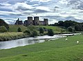 Veduta del castello di Rhuddlan