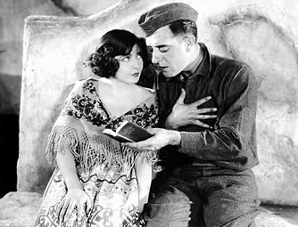 Renée Adorée and John Gilbert